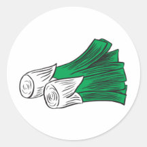 leeks stickers