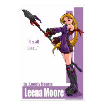Leena Moore: "It's all Lies." posters by Scribblekid Leena Moore: "It's all Lies." posters