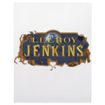 Leeroy Jenkins Personalized Letterhead