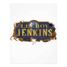 Leeroy Jenkins Personalized Letterhead