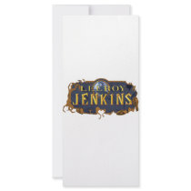 Leeroy Jenkins rack cards by Caddywompus Leeroy Jenkins rack cards