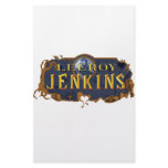 Leeroy Jenkins Personalized Stationery