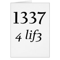 Leet 4 Life cards