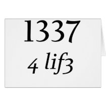 Leet 4 Life cards