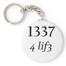 Leet 4 Life Key Chains