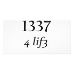 Leet 4 Life photo cards