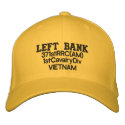 Left Bank, 371stRRC(AM) embroidered hats
