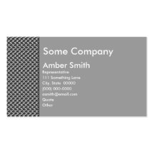 Left Border Collection Business Card Template