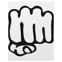 left fist icon flyers
