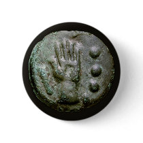 Left Hand Aes Grave Quadrans buttons by ShovelTest Left Hand Aes Grave Quadrans buttons