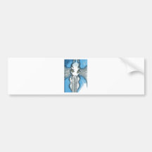 Left Hand Sword Shine Bumper Stickers