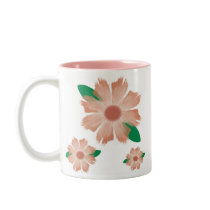 Left handed Flower Fades Scripture mug - multiple by cherylarogers Left handed Flower Fades Scripture mug - multiple