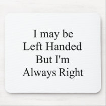Left Handed mousepads