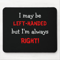 Left-handed Mousepad