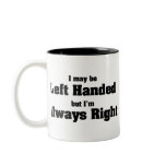 Left Handed Coffee Mug