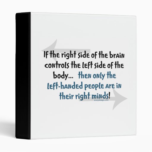 Lefthanded people Binders