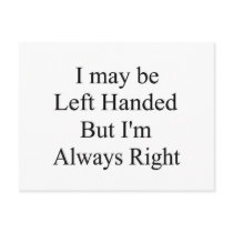 Left Handed postcards by lookcrazy Left Handed postcards