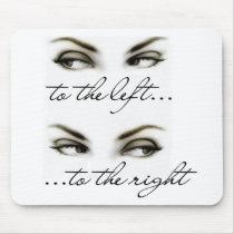 left right eyes mousepads