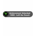 Left the Couch - Achievement Unlocked t-shirts by HaynzDesigns Left the Couch - Achievement Unlocked t-shirts