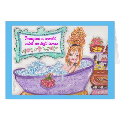 Left Turns-Card/Blank by 3coolechix