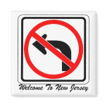 left, Welcome To New Jersey Refrigerator Magnets