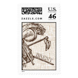 Left Wheat stamp Brent