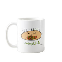 Leftie tooth pickles mugs by planetross Leftie tooth pickles mugs
