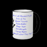 Lefties Only Mug mugs