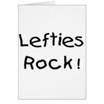 Lefties Rock Cards