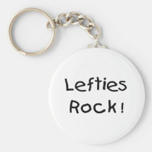 Lefties Rock Keychains