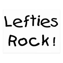 Lefties Rock Postcards