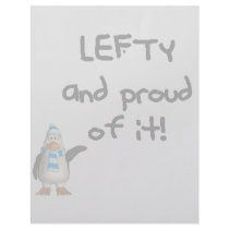 Lefty and Proud of it! Left handed funny sayings Custom Letterhead