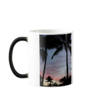 lefty mug-firey sunset