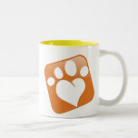 Leg in heart form coffee mugs