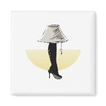 Leg lamp magnets by humortees Leg lamp magnets