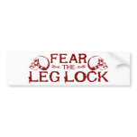 Leg Lock Bumper Sticker