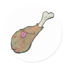 leg meat 2 stickers by beefsoupplease leg meat 2 stickers