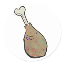 leg meat stickers by beefsoupplease leg meat stickers