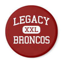 Legacy - Broncos - High School - Mansfield Texas magnets