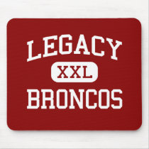Legacy - Broncos - High School - Mansfield Texas mousepads