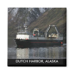 Legacy, Fishing Trawler in Dutch Harbor, AK Refrigerator Magnets