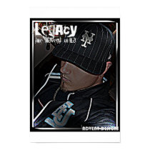 LEGACY HAT TIPPED LOW POSTER posters