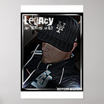 LEGACY HAT TIPPED LOW POSTER