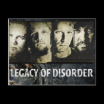 LEGACY OF DISORDER SHIRT postcards