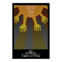 Legacy of Giving posters