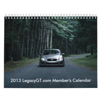 LegacyGT.com 2013 Member's Calendar