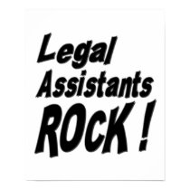 Legal Assistants Rock! Poster Print by TShirtDotCom Legal Assistants Rock! Poster Print