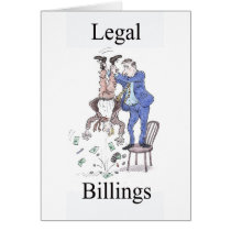 Legal Billings greetings card cards