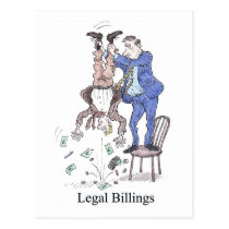 Legal Billings postcard postcards
