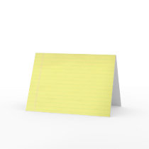 Legal Pad card